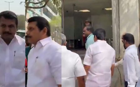 கரூர் கூட்ட நெரிசல் பலி: டெல்லி சிபிஐ அலுவலகத்தில் செந்தில்பாலாஜி ஆஜர்