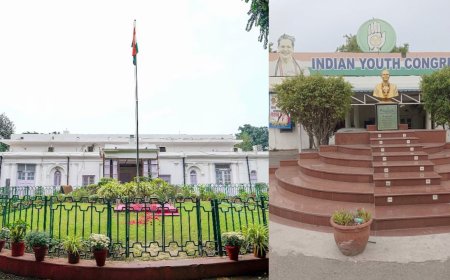 டெல்லி காங்கிரசு தலைமை அலுவலகத்தை காலி செய்ய மத்திய பாஜக அரசு நோட்டீஸ்