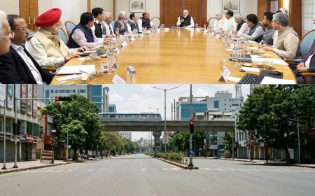 மீண்டும்  லாக்டவுன்? மாநில முதல்வர்களுடன் பிரதமர் மோடி நாளை அவசர ஆலோசனை  