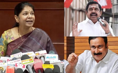 505 வாக்குறுதிகளில் 404 வாக்குறுதிகள் நிறைவேற்றம்: எடப்பாடி, அன்புமணிக்கு கணக்கு தெரியாது கனிமொழி அட்டாக்