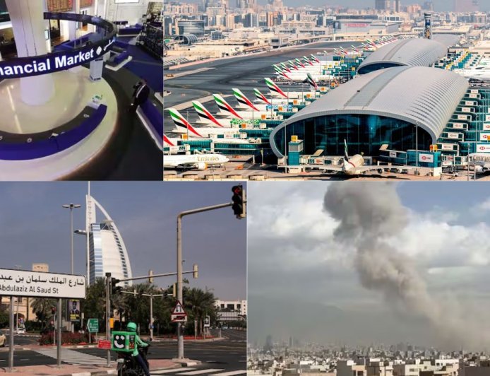 இஸ்ரேல்- ஈரான் போர், மாறி மாறி தாக்குதல் பதற்றம்  : வளைகுடா நாடுகள் கடும் பாதிப்பு