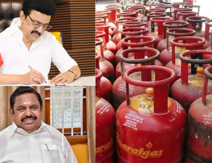 சிலிண்டர் தட்டுப்பாடு மத்திய அரசுக்கு ஸ்டாலின், எடப்பாடி வலியுறுத்தல் 