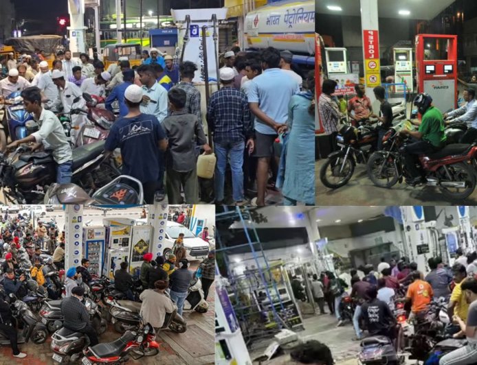 பெட்ரோல், டீசல்  தட்டுப்பாடு, பங்குகளுக்கு படையெடுக்கும் மக்கள்: வதந்தி நம்ப வேண்டாம் இந்துஸ்தான் பெட்ரோலியம் 