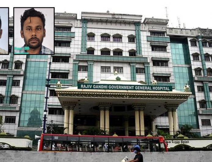 அரசு மருத்துவமனையில்  டாக்டர் போல நடித்து பெண் நோயாளியை ஏமாற்றி தங்க நகைகள் திருட்டு: இருவரை கைது செய்த போலீஸ்