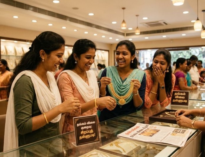 2-வது நாளாக தங்கம் விலை குறைவு: சவரனுக்கு ரூ.480 சரிவு, நகைப்பிரியர்கள் மகிழ்ச்சி 