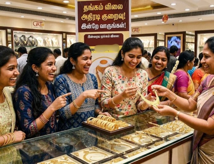 "கொஞ்ச நஞ்ச ஆட்டமா போட்ட" : தங்கம் விலை அதிரடி சரிவு, சவரனுக்கு ரூ.5360 குறைவு 