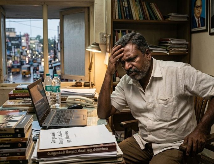 தொகுதி பங்கீட்டில் இழுபறி, புதுச்சேரியில் தனித்து போட்டி: மனஉளைச்சலில் திருமாவளவன்  