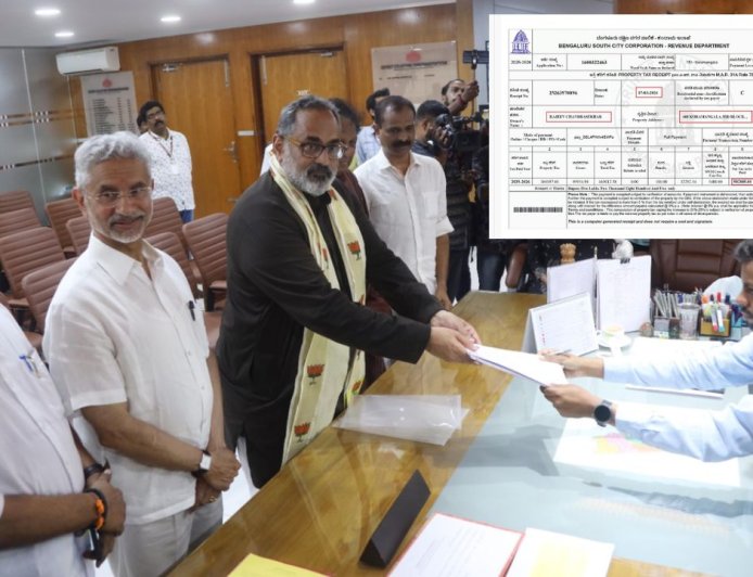 ரூ.200 கோடி பங்களா கணக்கில் காட்டவில்லை: பாஜக தலைவர் வேட்புமனு நிராகரிக்க காங்கிரஸ் வலியுறுத்தல்