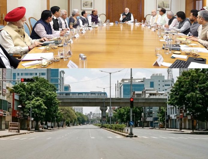 மீண்டும்  லாக்டவுன்? மாநில முதல்வர்களுடன் பிரதமர் மோடி நாளை அவசர ஆலோசனை  