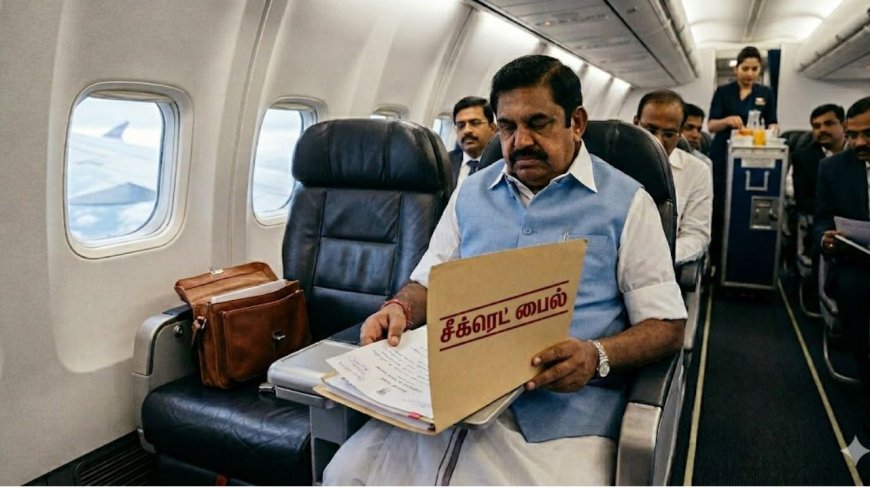 திமுக சப்போர்ட் ஐபிஎஸ், ஐஏஎஸ், தொழிலதிபர்கள்:  "சீக்ரெட்" பைல் உடன்  டெல்லி பறந்த எடப்பாடி