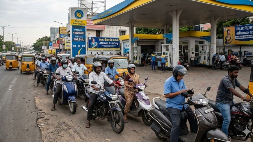 கச்சா எண்ணெய் பீப்பாய் ஒன்றுக்கு 100 டாலரை தாண்டியது: இந்தியாவில் பெட்ரோல், டீசல் விலை உயரும் அபாயம் 