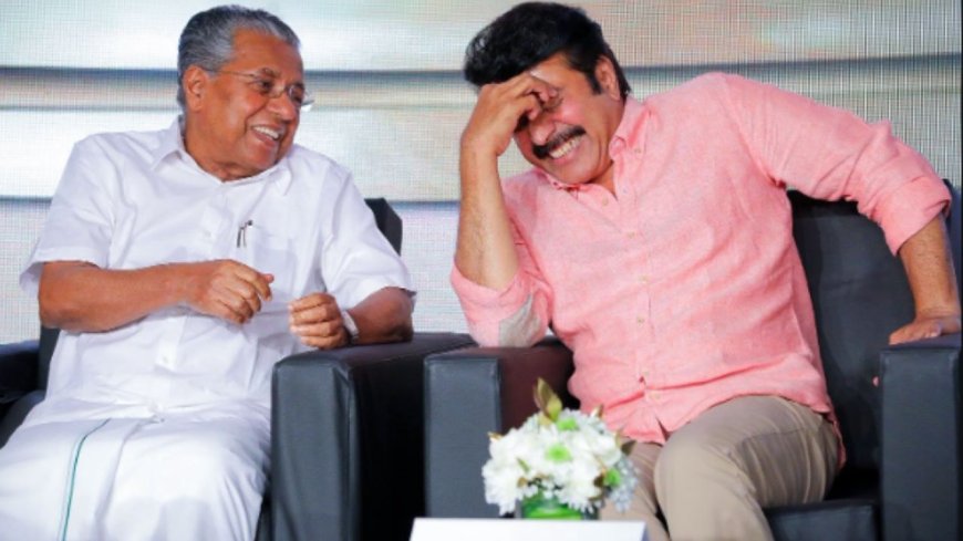 நடிகர் மம்மூட்டி குறித்து அவதூறு: மன்னிப்பு கேட்ட முதல்வர் பினராயி விஜயன்