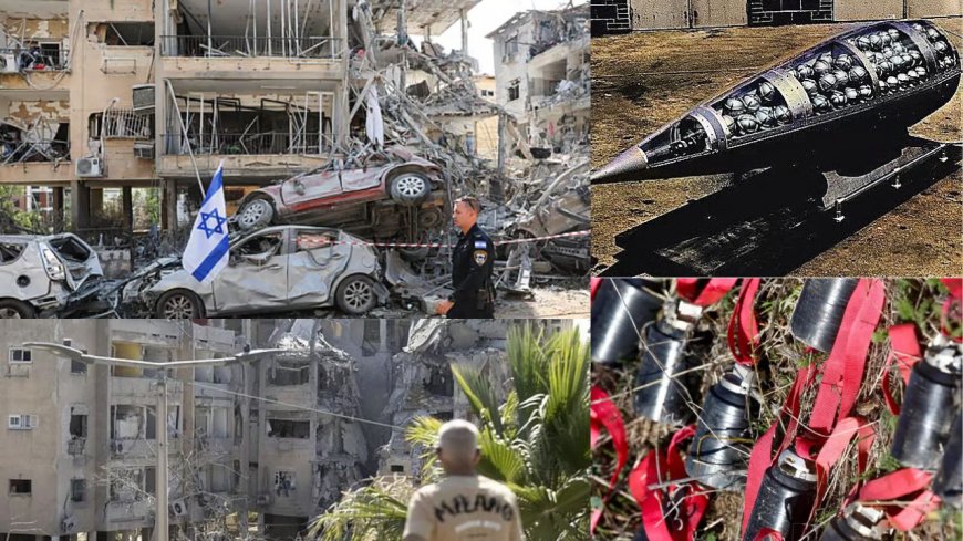 இஸ்ரேல் மீது ஈரான் அதிபயங்கர தாக்குதல்: டெல், அவிவ் நகரங்கள் மீது கொத்து குண்டுகள் வீச்சு 