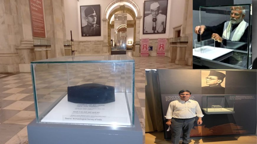 டெல்லி செங்கோட்டை மியூசியமில் இருந்து நேதாஜி சுபாஷ் சந்திர போஸ் தொப்பி திருட்டு