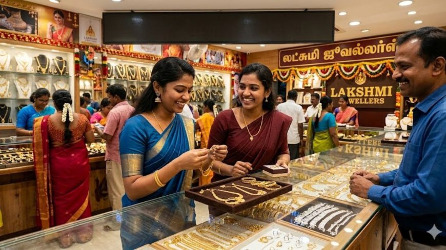 “நகைப்பிரியர்கள் ஹாப்பி அண்ணாச்சி” தங்கம் சவரனுக்கு ரூ.400 குறைவு 