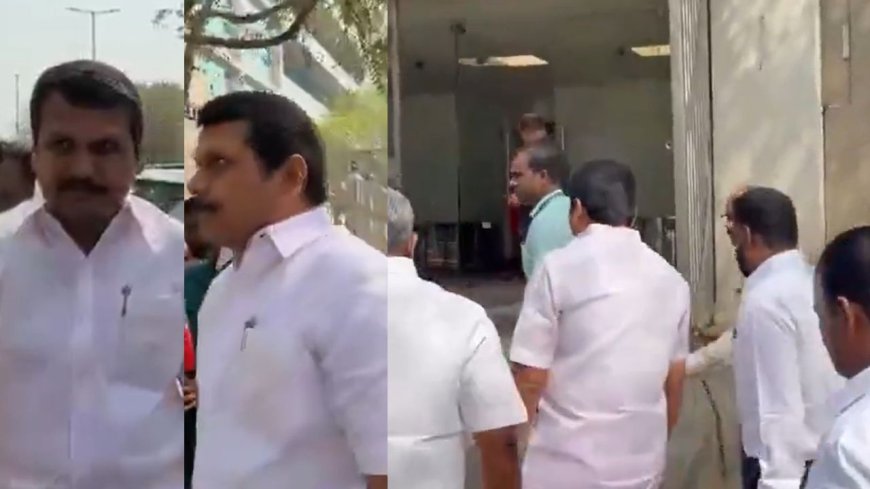 கரூர் கூட்ட நெரிசல் பலி: டெல்லி சிபிஐ அலுவலகத்தில் செந்தில்பாலாஜி ஆஜர்