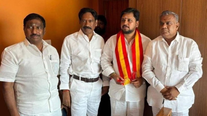 புதுச்சேரி அரசியல் திடீர் திருப்பம் : நேயம் மக்கள் கழகத்துடன் தமிழக வெற்றிக் கழகம் கூட்டணி 