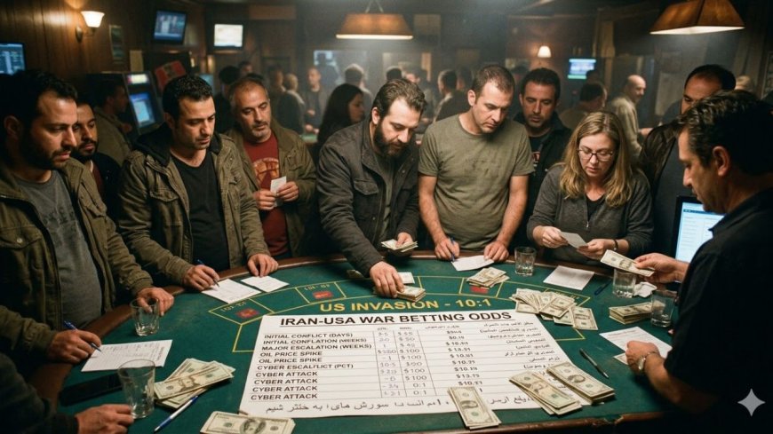 “அடப்பாவிங்களா இப்படி எல்லாம் பண்ணுவாங்க” ஈரான்-அமெரிக்க போரை வைத்து ஆன்லைன்  பெட்டிங்