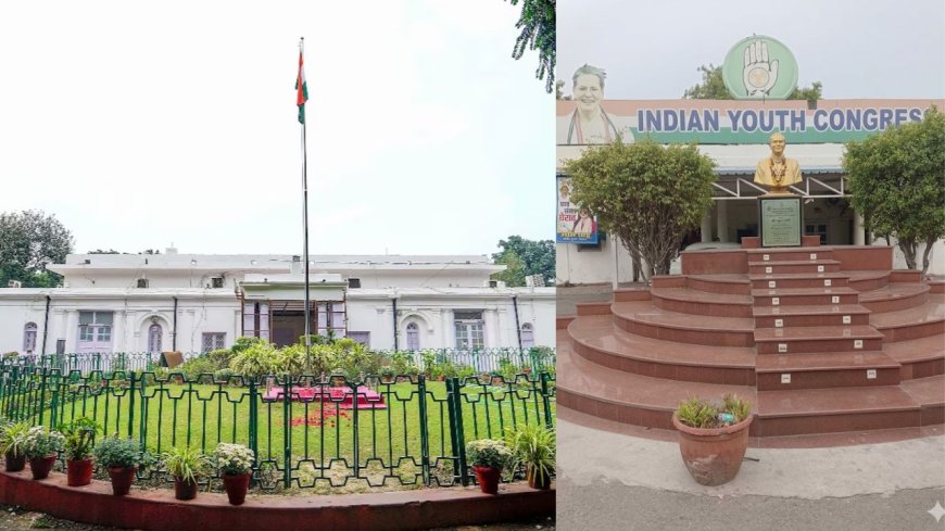 டெல்லி காங்கிரசு தலைமை அலுவலகத்தை காலி செய்ய மத்திய பாஜக அரசு நோட்டீஸ்