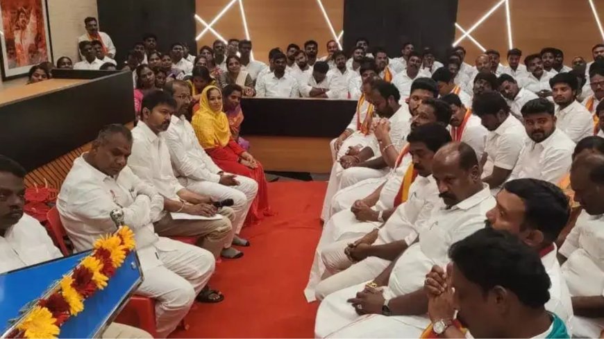 நாளை வேட்பாளர் அறிமுக கூட்டம்  : பெரம்பூரில் 30-ம் தேதி தவெக தலைவர் விஜய்  வேட்புமனுதாக்கல்