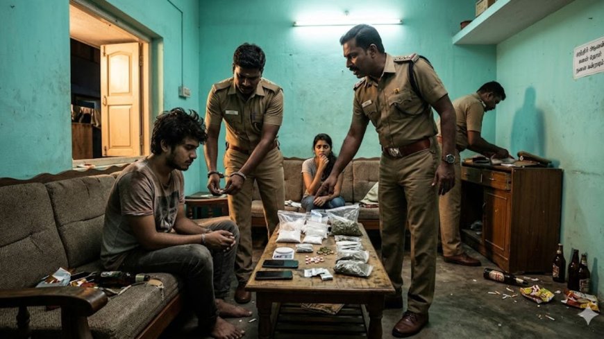வீடு வாடகைக்கு எடுத்து தங்கிய போதைப்பொருள் கும்பலை தேடும் 3 மாநில போலீஸ் 
