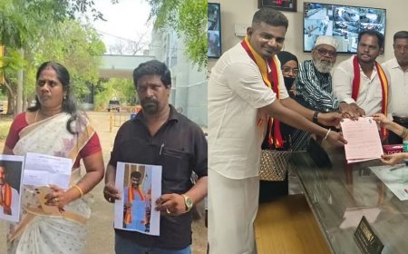 வேட்பாளர்கள் மீது பாலியல், மோசடி வழக்குகள்  : தவிக்கும் தமிழக வெற்றிக் கழகம் 