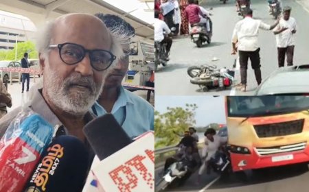 நடிகர்கள் பின்னால் சென்று கீழே விழாதீர்கள்: விஜய் மீது ரஜினி மறைமுக தாக்கு 