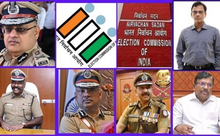 தலைமைச் செயலர், லஞ்ச ஒழிப்புத்துறை டிஜிபி மாற்றம் : தேர்தல் ஆணையம் அதிரடி உத்தரவு