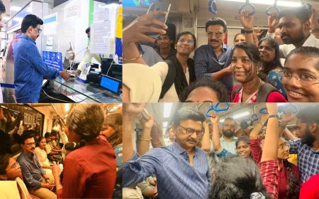 மெட்ரோ 2-ம் கட்டம் விரைவில் மக்கள் பயன்பாட்டிற்கு ஒப்படைப்போம்: ரயில் பயணிகளிடம் வாக்கு சேகரித்த பின் ஸ்டாலின் எக்ஸ் பதிவு 