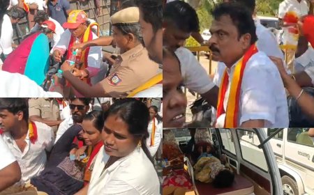 திருப்பூர் விஜய் பிரச்சாரம் கூட்டம் : வெயில் தாங்க முடியாமல் வேட்பாளர் உள்பட 10 மயக்கம்