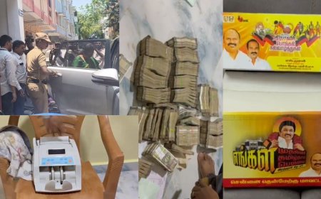 மயிலாப்பூர் திமுக வேட்பாளர் உதவியாளர் ஐடி ரெய்டு : ரூ 2 கோடி பண பட்டுவாடா ஆவணங்கள் பறிமுதல் 