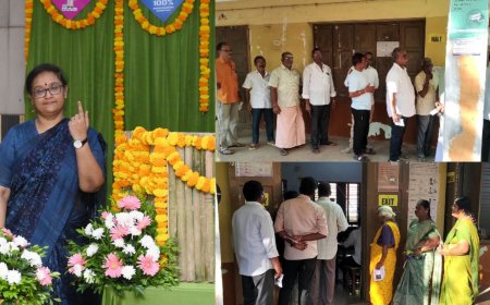 தமிழக சட்டமன்ற தேர்தல்: 9 மணி நிலவரப்படி 17.69 சதவிகிதம் வாக்குபதிவு