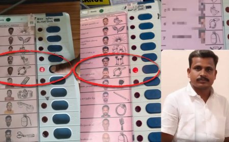 விசில் சின்னத்திற்கு வாக்களித்த போட்டோ சமூக வலைதளங்களில் வைரல்: தவெக நிர்வாகி ஒருவர் கைது 