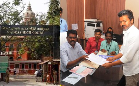 விஜய் வேட்புமனு ஆய்வுக்கோரிய மனு: உயர்நீதிமன்றம் தள்ளுபடி 