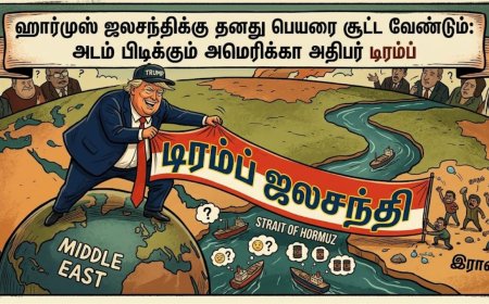 ஹார்முஸ் ஜலசந்திக்கு தனது பெயரை சூட்ட வேண்டும்: அடம் பிடிக்கும் அமெரிக்கா அதிபர் டிரம்ப்