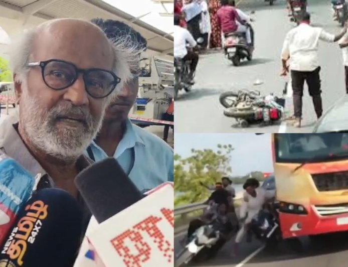 நடிகர்கள் பின்னால் சென்று கீழே விழாதீர்கள்: விஜய் மீது ரஜினி மறைமுக தாக்கு 