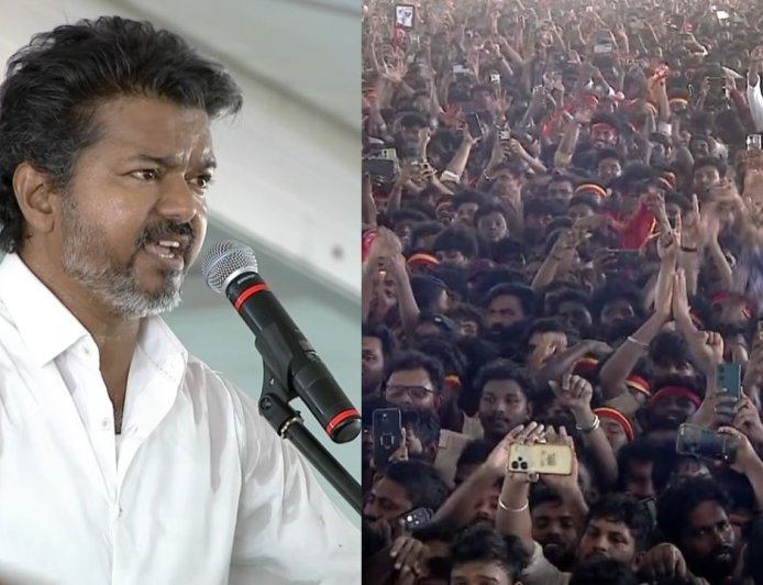 உண்மையான காங்கிரசு தவெக உடன் நிற்கிறது : திமுகவை விளாசிய விஜய் 