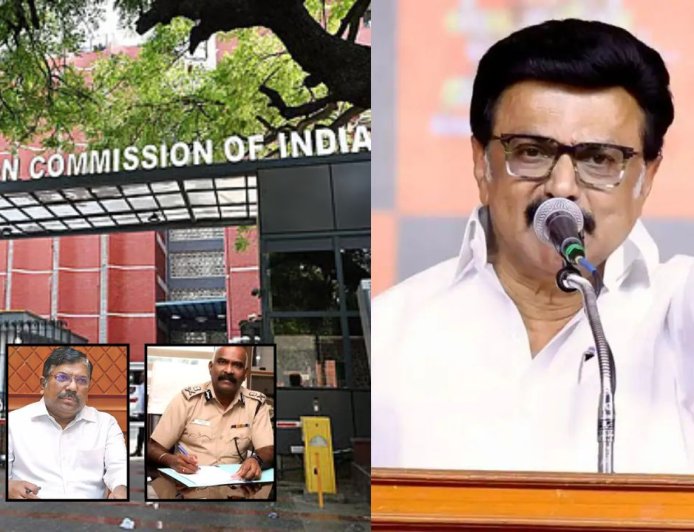 தலைமை செயலாளர் மாற்றம், தேர்தல் ஆணையம் காவிமயமாகி விட்டதை காட்டுகிறது:   முதல்வர் ஸ்டாலின் பாய்ச்சல்