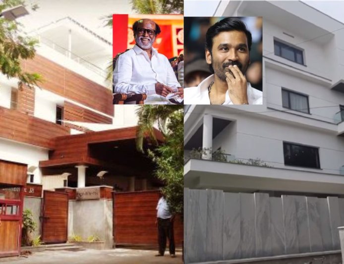 நடிகர் ரஜினிகாந்த் மற்றும் தனுஷ் வீட்டிற்கு வெடிகுண்டு மிரட்டல் 