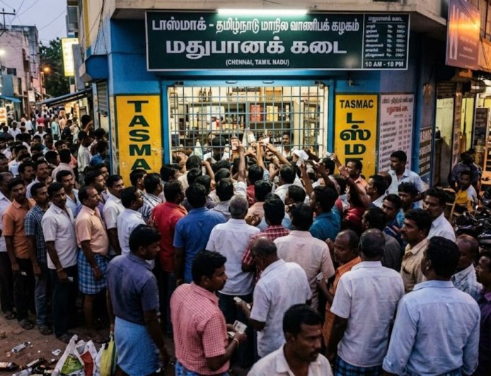 சட்டமன்ற தேர்தல் டாஸ்மாக் தொடர் விடுமுறை: அலார்ட் ஆகி ரூ.400 கோடிக்கு  சரக்குகளை வாங்கிய மதுப்பிரியர்கள் 