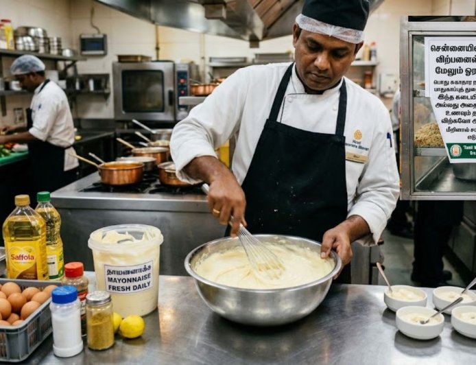 தமிழகத்தில் மயோனைஸ்-க்கு மேலும் ஒராண்டு தடை நீட்டிப்பு 