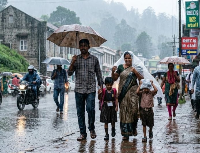 கோவை, நீலகிரி உட்பட 9 மாவட்டங்களுக்கு கனமழை எச்சரிக்கை: வானிலை ஆய்வு மையம் 