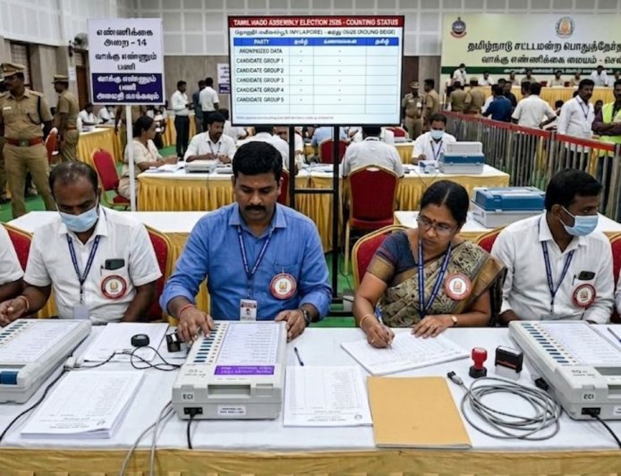 மே 4-ம் தேதி வாக்கு எண்ணிக்கை தமிழக அதிகாரிகளுக்கு நாளை பயிற்சி 