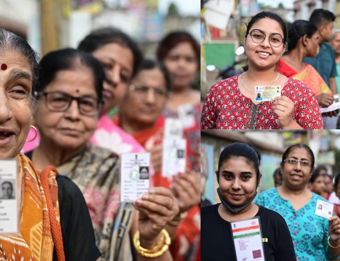 மேற்கு வங்கம் 2-ம் கட்ட தேர்தல்: 11 மணி நிலவரப்படி 39.97% வாக்குப்பதிவு