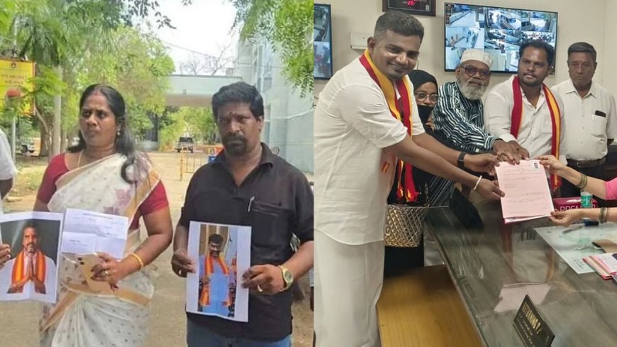 வேட்பாளர்கள் மீது பாலியல், மோசடி வழக்குகள்  : தவிக்கும் தமிழக வெற்றிக் கழகம் 