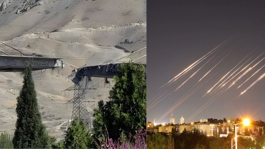 மாறி மாறி தாக்குதல்: ஈரான் பி1 பாலம் மீது ஏவுகணை தாக்குதல், இஸ்ரேல் ரயில் நிலையத்தை தகர்ப்பு 