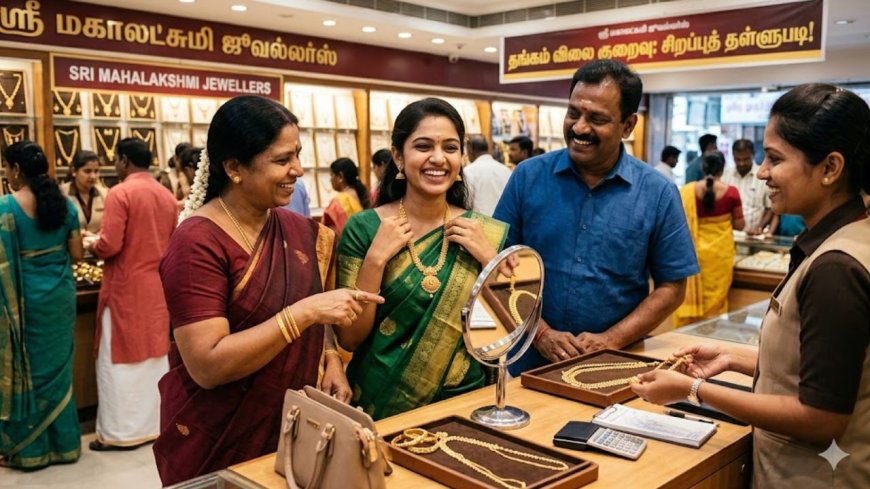 நகைப்பிரியர்களுக்கு மகிழ்ச்சியான செய்தி: தங்கம் சவரனுக்கு ரூ.320 குறைவு