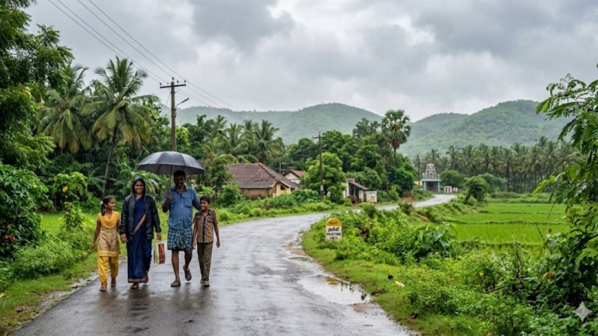 அடுத்த 7 நாட்களுக்கு மிதமான மழைக்கு வாய்ப்பு: வானிலை ஆய்வு மையம் 