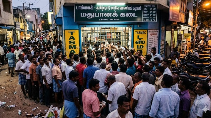 சட்டமன்ற தேர்தல் டாஸ்மாக் தொடர் விடுமுறை: அலார்ட் ஆகி ரூ.400 கோடிக்கு  சரக்குகளை வாங்கிய மதுப்பிரியர்கள் 