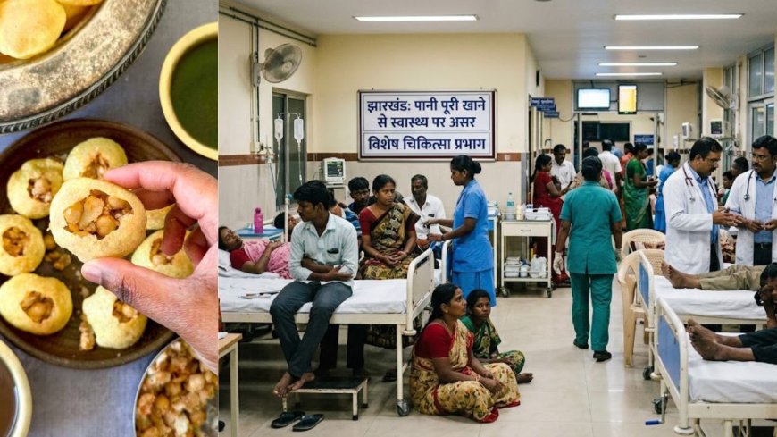 பானிபூரி சாப்பிட்ட 6 வயது குழந்தை பலி: 18 பேர் கவலைக்கிடம் 